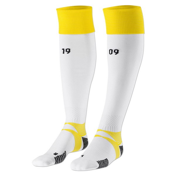 Calcetines Borussia Dortmund Replica Tercera Ropa 2020/21 Blanco